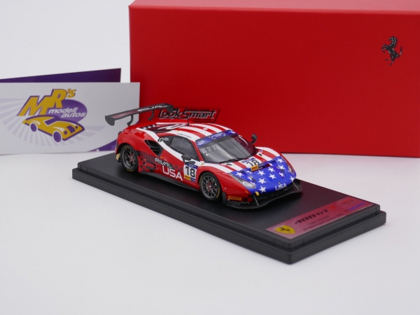 Look Smart LSRC078 # Ferrari 488 GT3 Evo Nr.18 8th Games 2019 " Team USA "  1:43