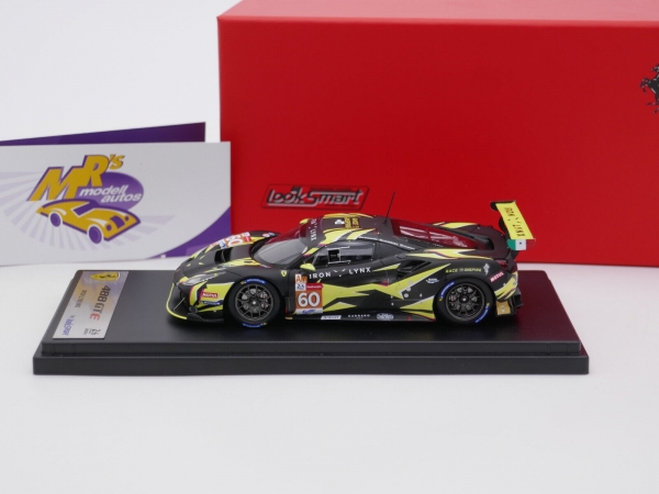 Look Smart LSLM127 # Ferrari 488 GTE Nr.60 24H Le Mans 2021 " Iron Lynx " 1:43
