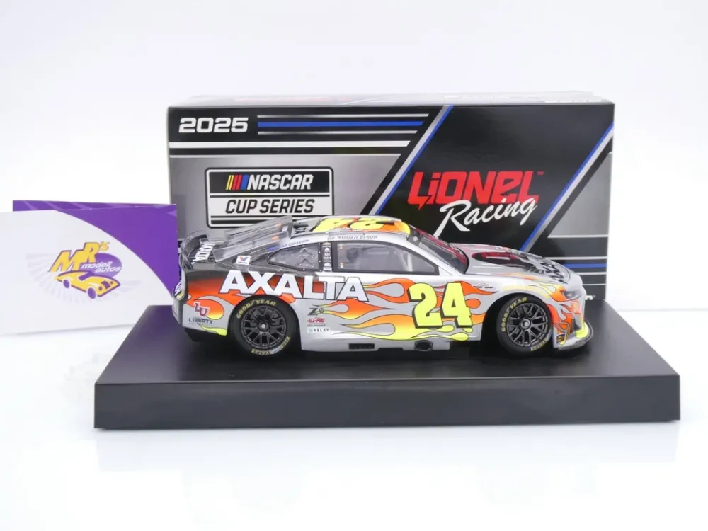 Lionel Racing C242523AXTWB # Chevrolet Camaro NASCAR 2025 " William Byron - Axalta Throwback " 1:24
