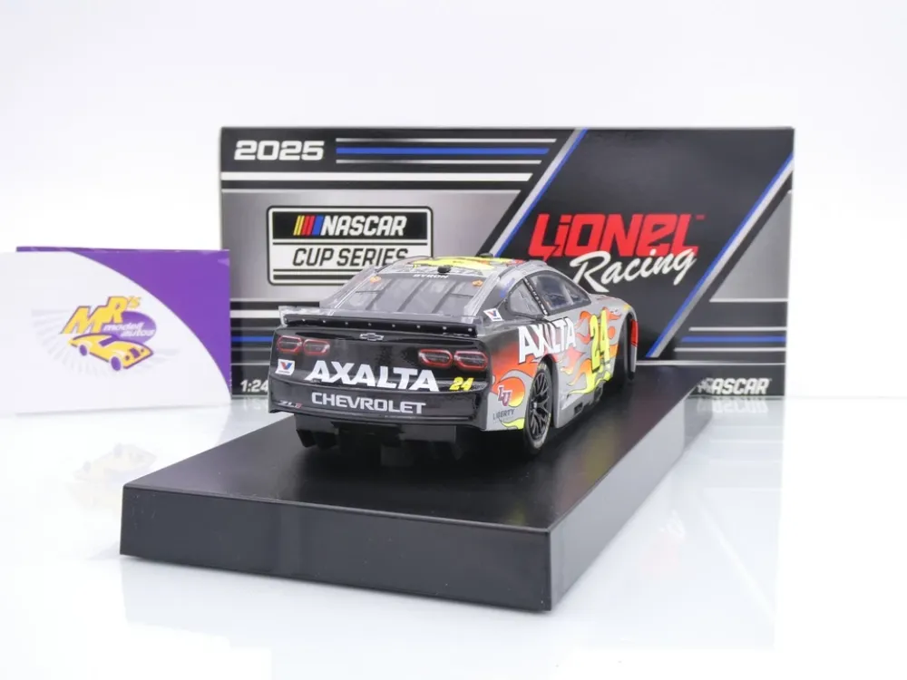Lionel Racing C242523AXTWB # Chevrolet Camaro NASCAR 2025 " William Byron - Axalta Throwback " 1:24