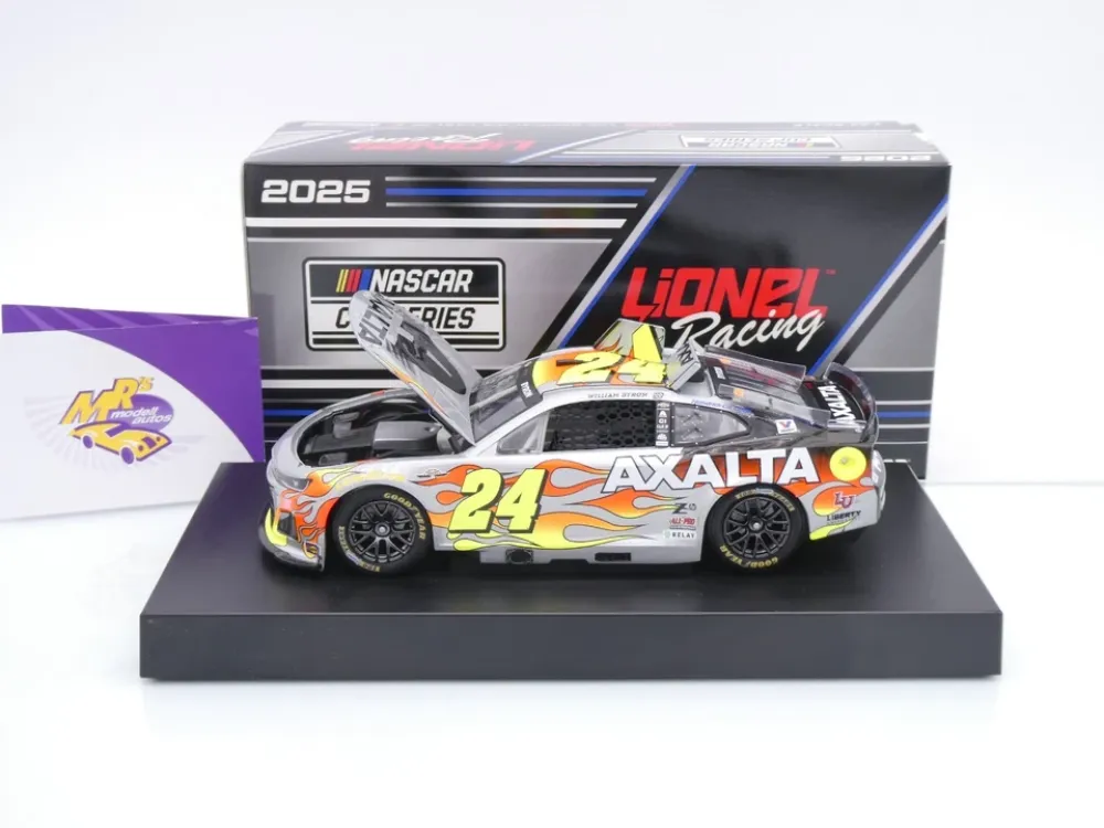 Lionel Racing C242523AXTWB # Chevrolet Camaro NASCAR 2025 " William Byron - Axalta Throwback " 1:24