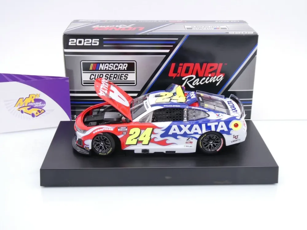 Lionel Racing C242523SALWB # Chevrolet Camaro NASCAR 2025 " William Byron - Axalta Salutes " 1:24