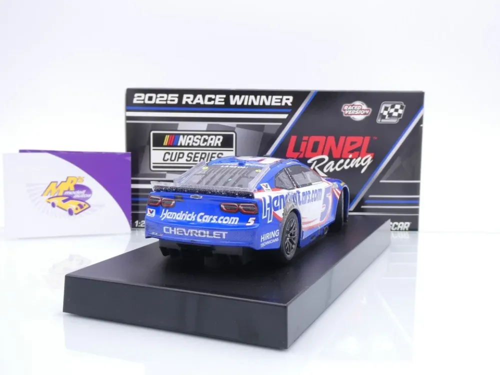 Lionel Racing WX52523HENKLZ # Chevrolet Camaro NASCAR 2025 " Kyle Larson - HendrickCars.com Homestead Miami Win " 1:24