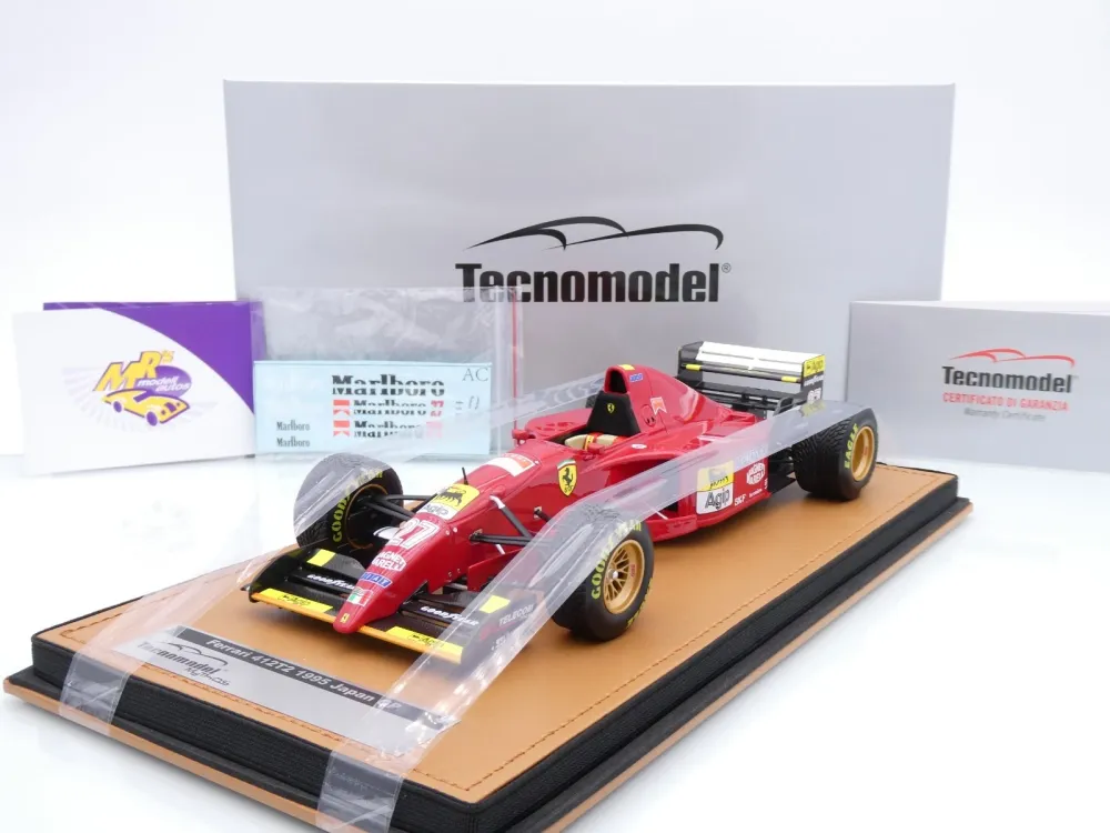 Tecnomodel TM18-388A # Ferrari 412 T2 F1 #27 Japan GP 1995 " Jean Alesi " 1:18