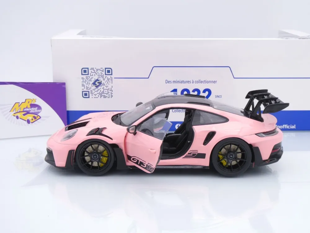 Solido S1812108 # Porsche 911 (992) GT3 RS Baujahr 2024 " Pink / Rosa " 1:18