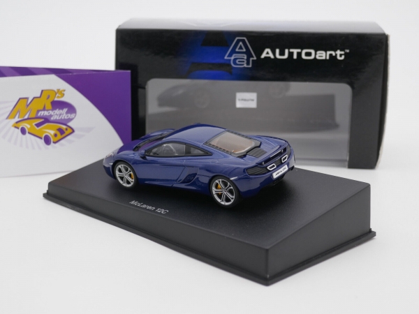 AUTOart 56004 # McLaren MP4-12C Sportwagen Baujahr 2011 " blaumetallic " 1:43