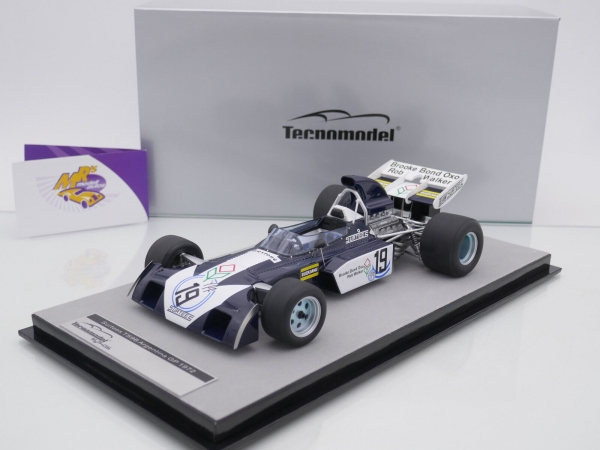 Tecnomodel TM18-259D # Surtees TS9B F1 Argentina GP 1972 " Tim Schenken " 1:18