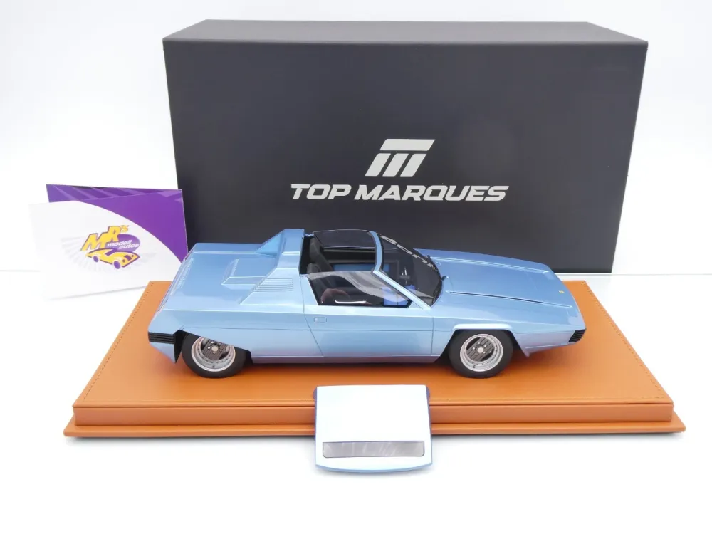 Top Marques TOP142A # Ferrari 308 GT Bertone Rainbow Baujahr 1976 " blaumetallic " 1:18