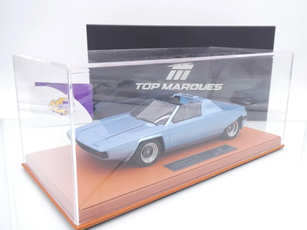 Top Marques TOP142A # Ferrari 308 GT Bertone Rainbow Baujahr 1976 " blaumetallic " 1:18