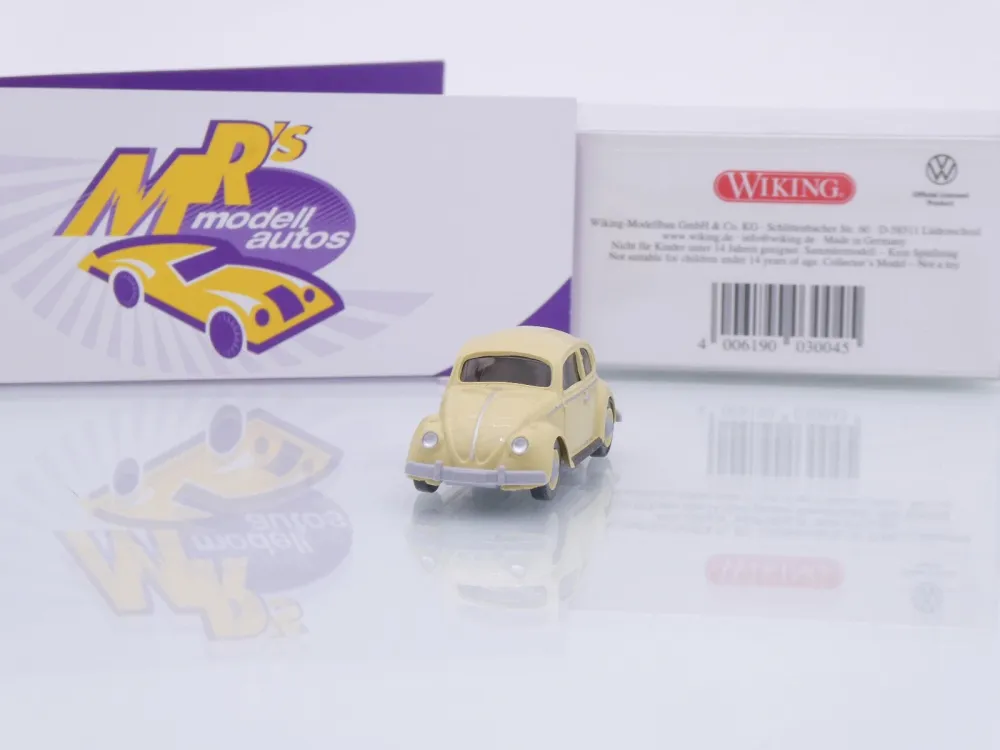 Wiking 0030 04 # Volkswagen VW Käfer 1200 Baujahr 1960-67 " grünbeige " 1:87