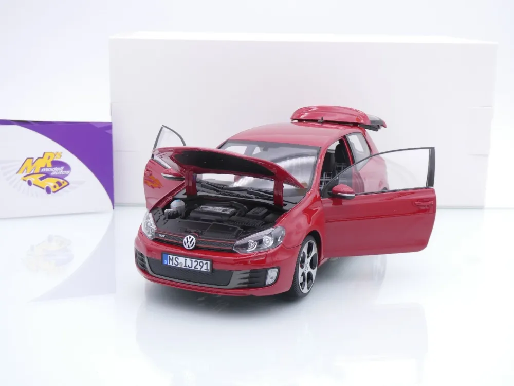 Norev 188504 # Volkswagen VW Golf 6 VI GTI Baujahr 2009 " Tornadorotmetallic " 1:18
