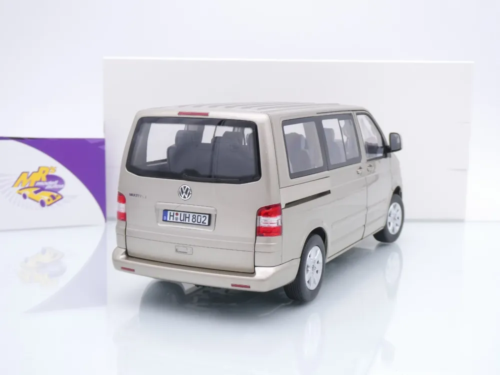 Norev 188602 # Volkswagen VW T5 Bus Multivan Baujahr 2003 " Wheatbeigemetallic " 1:18