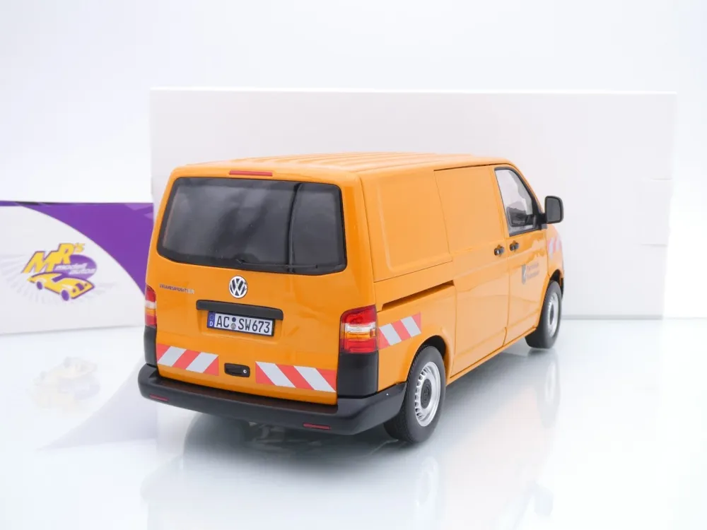 Norev 188618 # Volkswagen VW T5 Transporter 2003 " Kommunal Baubetriebshof Würselen " 1:18