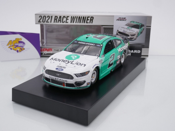 Lionel Racing WX22123MONBWJ # Ford Mustang NASCAR 2021 " Brad Keselowski - Talladega Spring Race Winner " 1:24