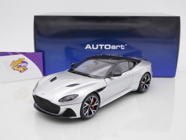 AUTOart 70298 # Aston Martin Superleggera Baujahr 2019 " silbermetallic " 1:18