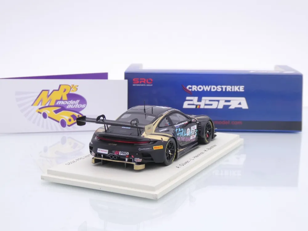 Spark SB873 # Porsche 911 GT3 R #22 24h Spa 2025 " Schumacher CLRT / Heinrich - Bachler - Güven " 1:43
