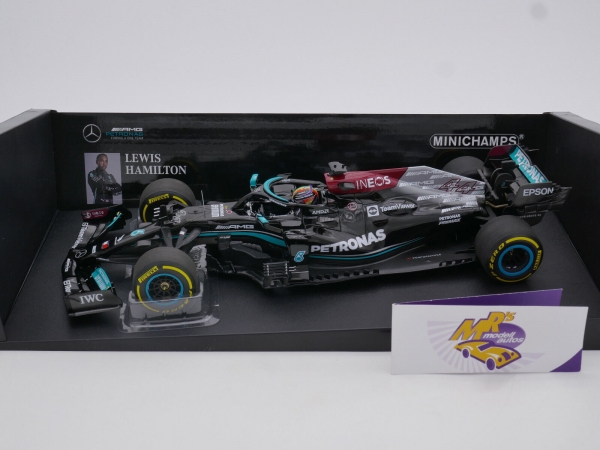 Minichamps 110212144 # Mercedes AMG F1 W12 Katar GP 2021 " Lewis Hamilton " 1:18