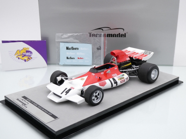 Tecnomodel TM18-285B # DRM P 160B F1 #14 British GP 1972 " Jackie Oliver " 1:18