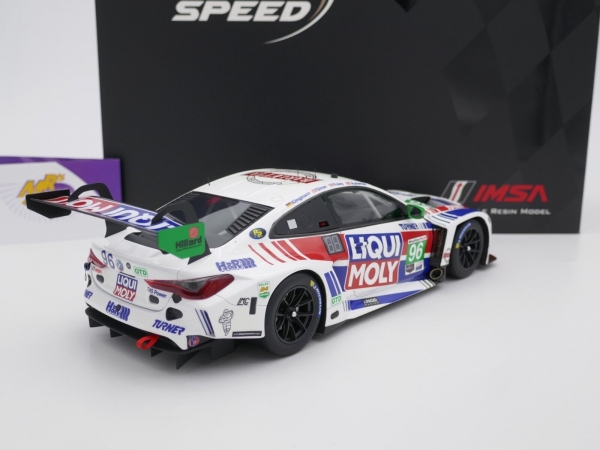 Top Speed TS0401 # BMW M4 GT3 IMSA 24h. Daytona 2022 " Turner Motorsport " 1:18