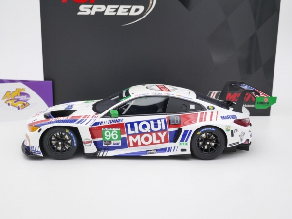 Top Speed TS0401 # BMW M4 GT3 IMSA 24h. Daytona 2022 " Turner Motorsport " 1:18