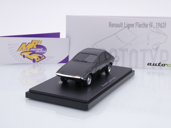 Autocult 06058 # Renault Ligne Fleche Baujahr 1963 " schwarz " 1:43