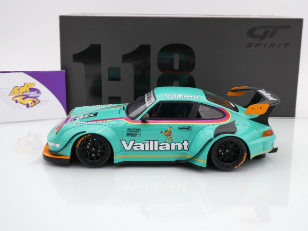 GT Spirit GT869 # Porsche 911 (993) RWB Bodykit Baujahr 2022 " Vaillant " 1:18