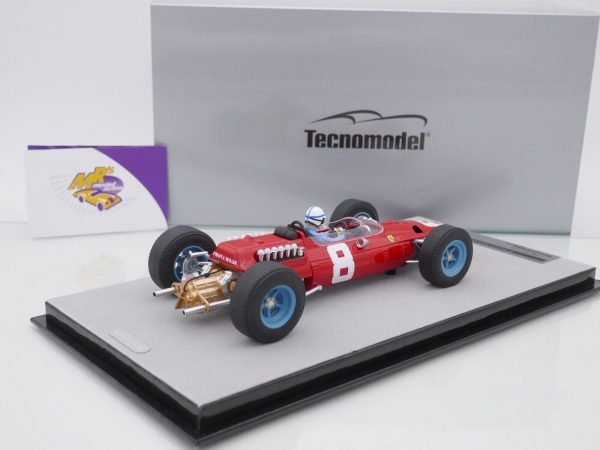 Tecnomodel TM18-98B # Ferrari 512 F1 Nr.8 Italien GP 1965 " John Surtees " 1:18