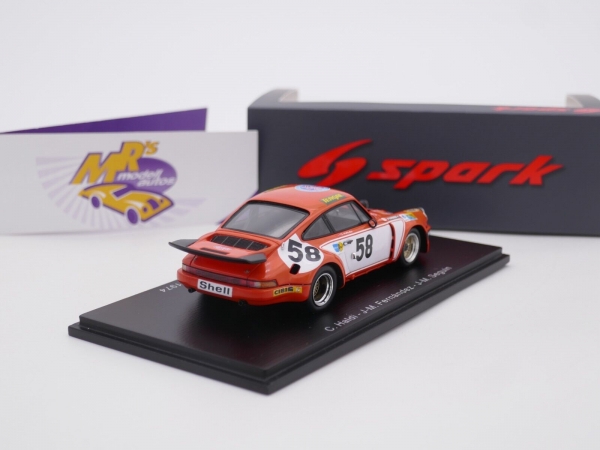 Spark 1/43 – Porsche 911 Carrera RSR #162 – Tour De France 1977 – Verney