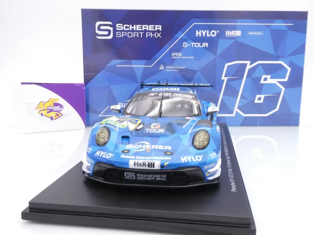 Spark # Porsche 911 GT3 R Winner 24h Nürburgring 2025 " Team Scherer PHX # Sally " 1:18