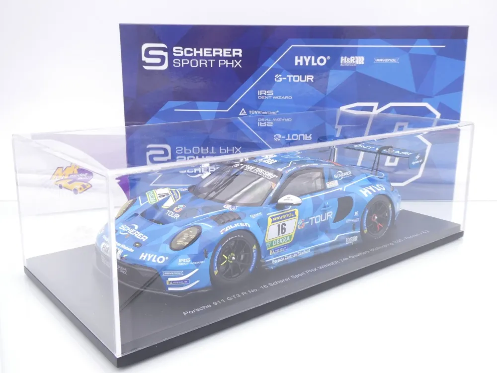 Spark # Porsche 911 GT3 R Winner 24h Nürburgring 2025 " Team Scherer PHX # Sally " 1:18