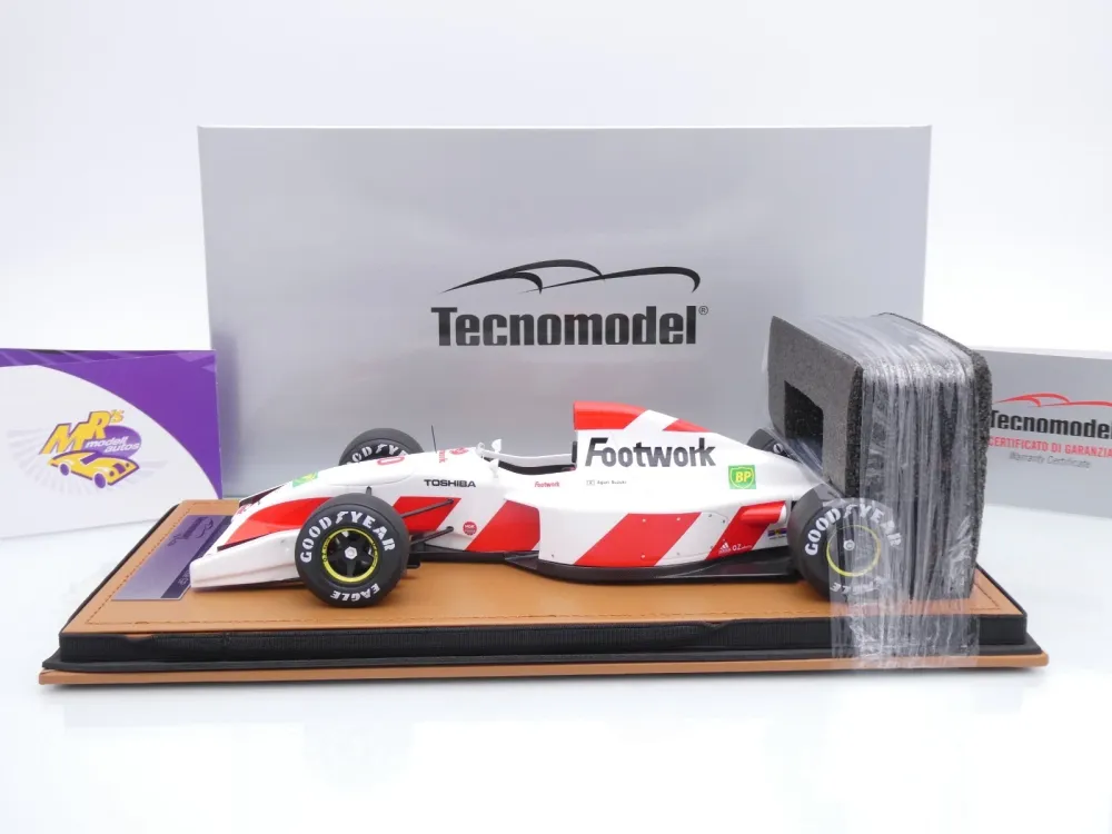 Tecnomodel TM18-375A # Footwork FA13 F1 #10 Japan GP 1992 " Aguri Suzuki " 1:18