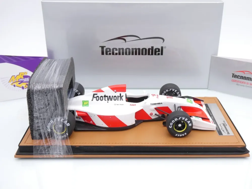 Tecnomodel TM18-375A # Footwork FA13 F1 #10 Japan GP 1992 " Aguri Suzuki " 1:18