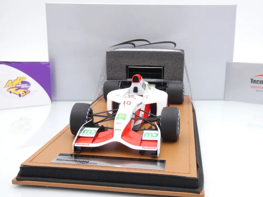 Tecnomodel TM18-375A # Footwork FA13 F1 #10 Japan GP 1992 " Aguri Suzuki " 1:18
