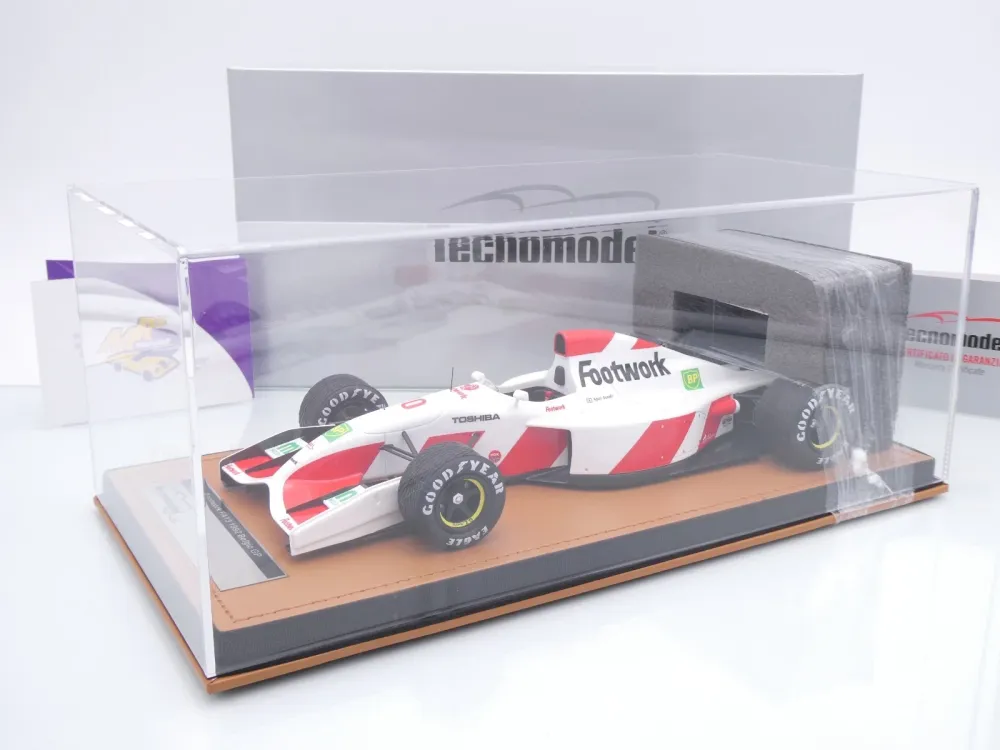 Tecnomodel TM18-375C # Footwork FA13 F1 #10 Belgien GP 1992 " Aguri Suzuki " 1:18