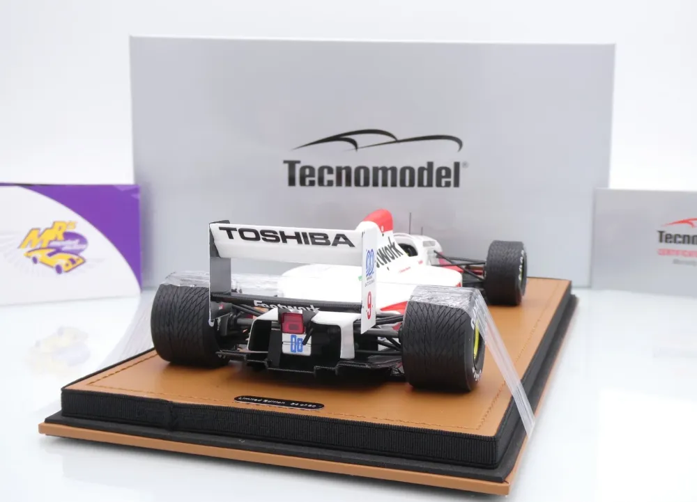 Tecnomodel TM18-375D # Footwork FA13 F1 #9 Belgien GP 1992 " Michele Alboreto " 1:18