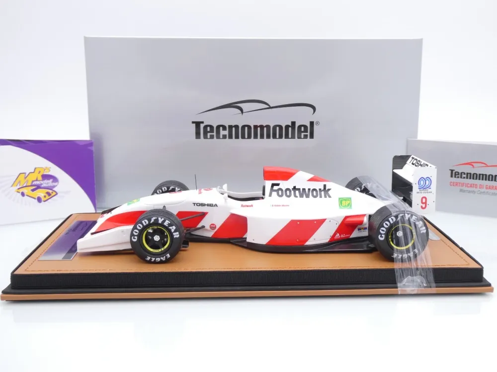 Tecnomodel TM18-375D # Footwork FA13 F1 #9 Belgien GP 1992 " Michele Alboreto " 1:18