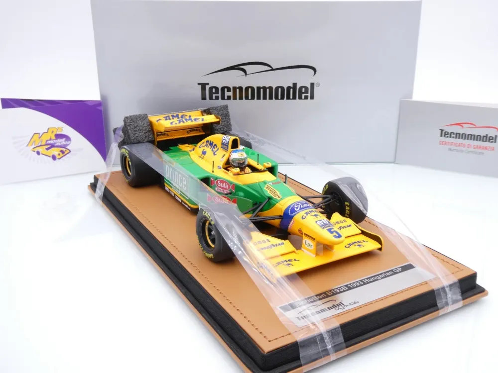 Tecnomodel TMD18-465B # Benetton B193B F1 #5 Ungarn GP 1993 " Michael Schumacher " 1:18
