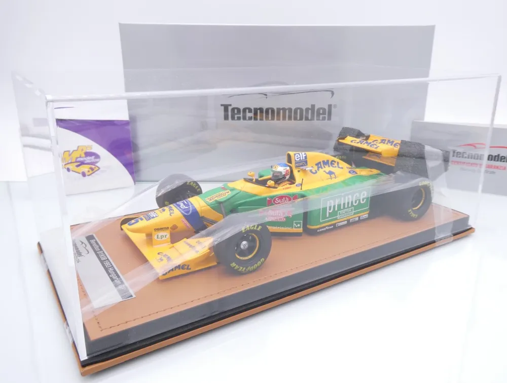Tecnomodel TMD18-465B # Benetton B193B F1 #5 Ungarn GP 1993 " Michael Schumacher " 1:18
