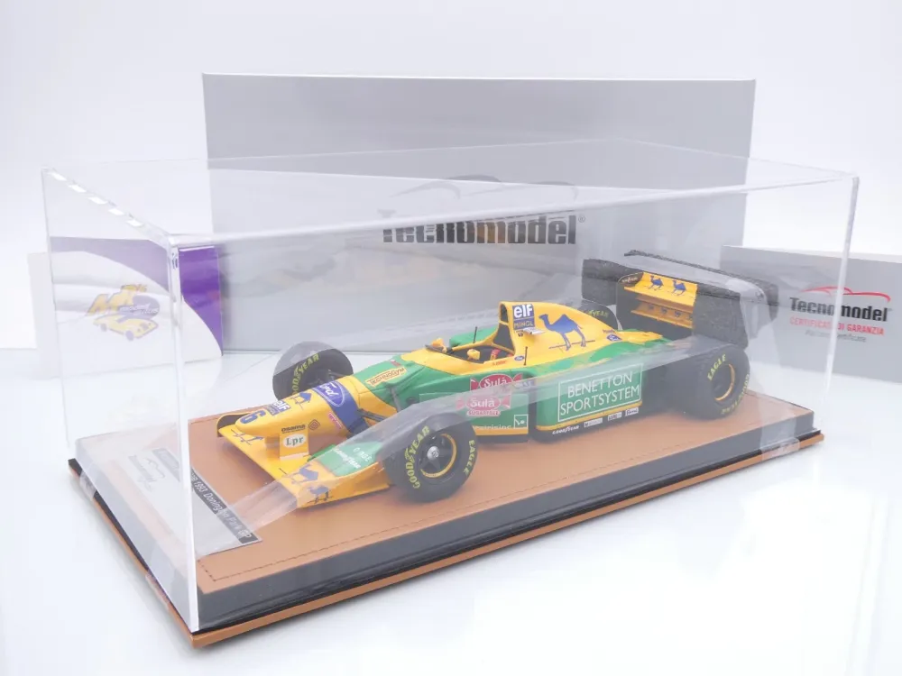 Tecnomodel TM18-377C # Benetton B193B F1 #6 Donington GP 1993 " Ricardo Patrese " 1:18