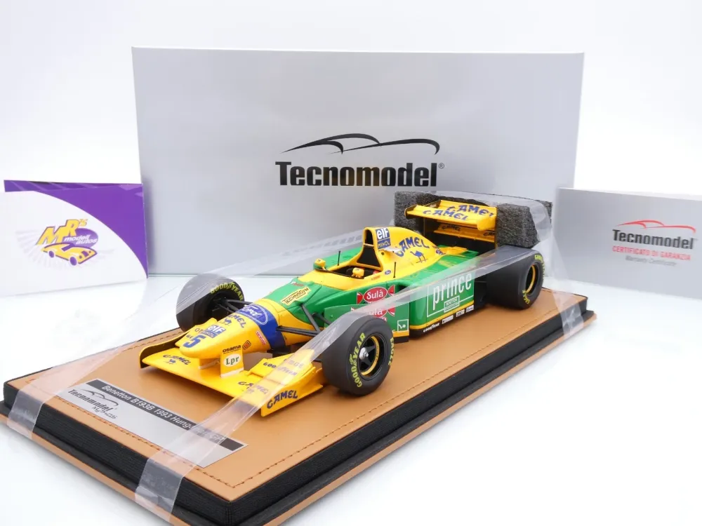 Tecnomodel TM18-377B # Benetton B193B F1 #5 Ungarn GP 1993 " Michael Schumacher " 1:18