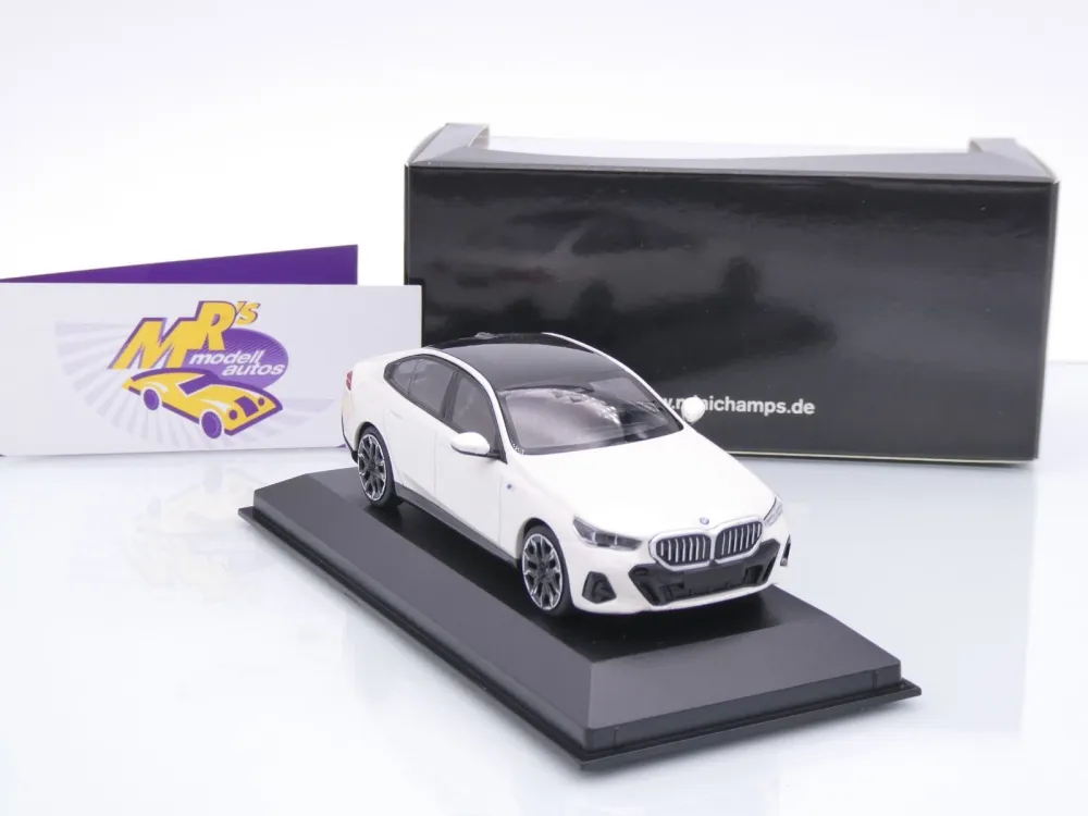 Minichamps 410024102 # BMW i5 G60 Limousine Baujahr 2024 " Mineralweißmetallic " 1:43