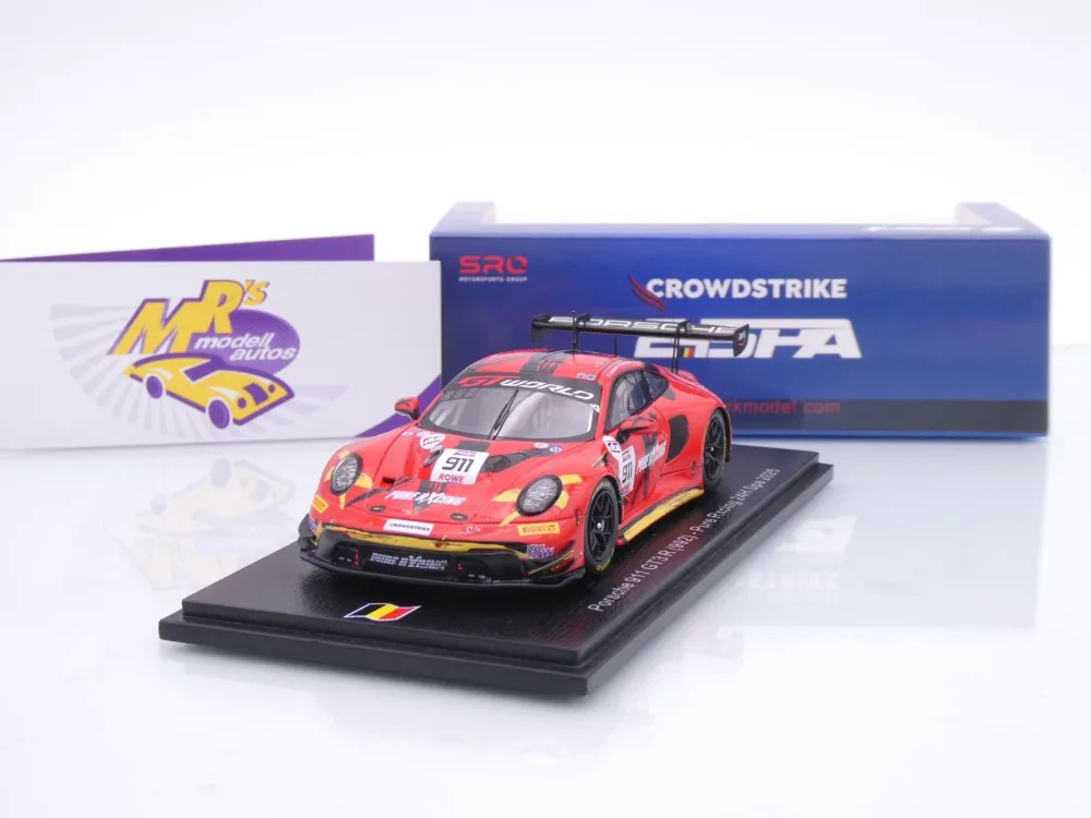 Spark SB870 # Porsche 911 GT3 #911 24h Spa 2025 " Pure Rxcing / Preining " 1:43