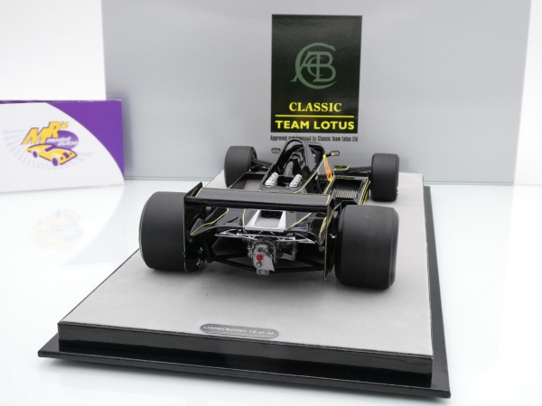 Tecnomodel TM18-287C # Lotus 79 F1 #31 Brasilien GP 1979 " Hector Rebaque " 1:18