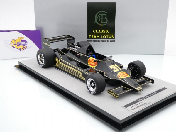 Tecnomodel TM18-287C # Lotus 79 F1 #31 Brasilien GP 1979 " Hector Rebaque " 1:18