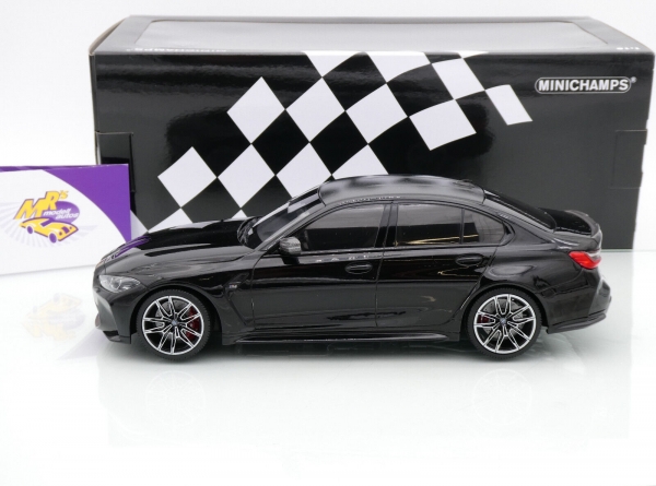 BMW M3 ダイヤモンドブラック ミニカー 1/43 Mrs Modellautos - Minichamps 155020202 # BMW M3 Limousine Baujahr