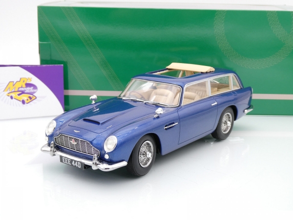 Cult CML028-2 # Aston Martin DB5 Shooting Brake Baujahr 1964 " blaumetallic " 1:18