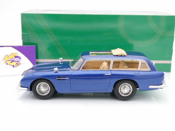 Cult CML028-2 # Aston Martin DB5 Shooting Brake Baujahr 1964 " blaumetallic " 1:18
