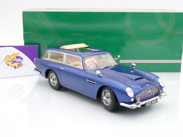 Cult CML028-2 # Aston Martin DB5 Shooting Brake Baujahr 1964 " blaumetallic " 1:18