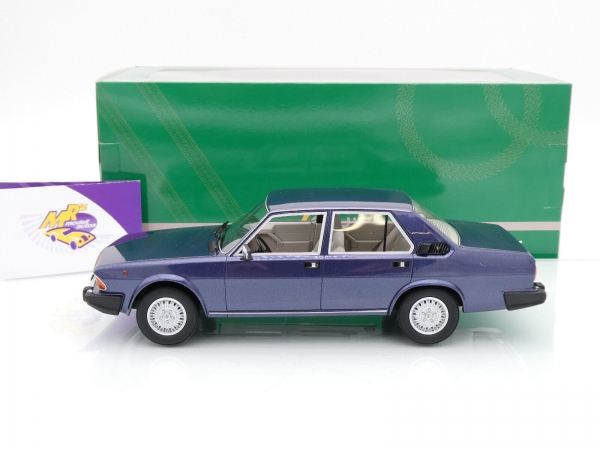 Cult CML239-3 # Alfa Romeo 6 2.5 Typ 119 Limousine Baujahr 1979-83 " dunkelblaumetallic " 1:18