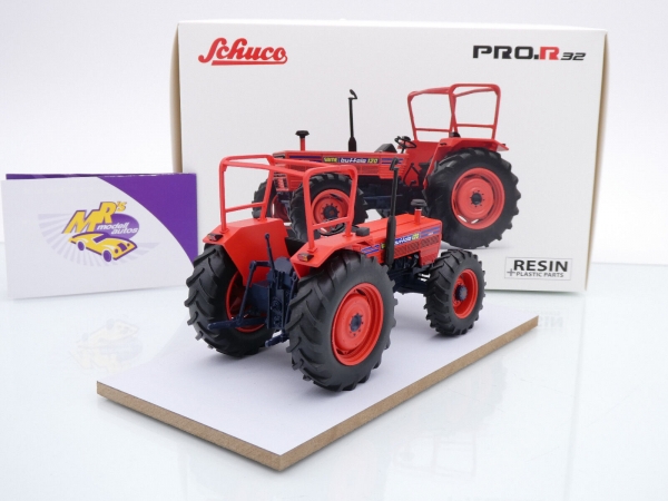 Schuco PRO.R 09169 # Same Buffalo 120 Traktor Baujahr 1974 " rot-schwarz " 1:32